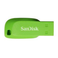 Εικόνα της SanDisk Cruzer Blade 16GB Electric Green SDCZ50C-016G-B35GE