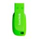 Εικόνα της SanDisk Cruzer Blade 16GB Electric Green SDCZ50C-016G-B35GE