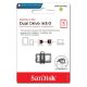 Εικόνα της SanDisk Ultra Dual m3.0 USB 3.0 16GB Silver SDDD3-016G-G46