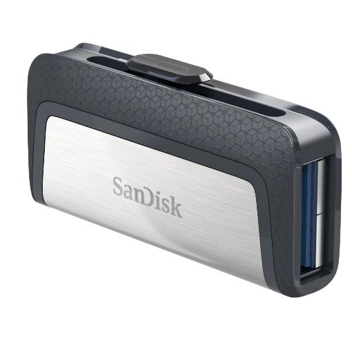 Εικόνα της SanDisk Ultra Dual USB 3.1 Type C 64GB Silver SDDDC2-064G-G46