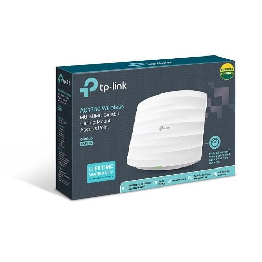 Εικόνα της Access Point Tp-Link AC1350 EAP225 v3 Wireless MU-MIMO Gigabit Ceiling Mount 1000 Mbps
