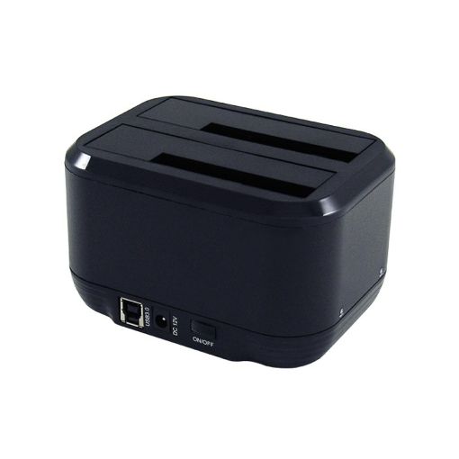 Εικόνα της Docking Station LC Power 2.5/3.5 SATA USB 3.0 Black LC-DOCK-U3-III