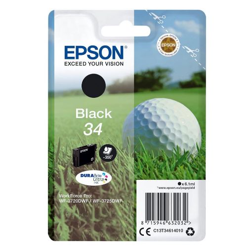 Εικόνα της Μελάνι Epson 34 Black C13T34614010