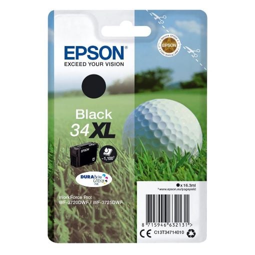 Εικόνα της Μελάνι Epson 34XL Black C13T34714010