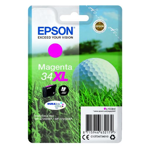 Εικόνα της Μελάνι Epson 34XL Magenta C13T34734010