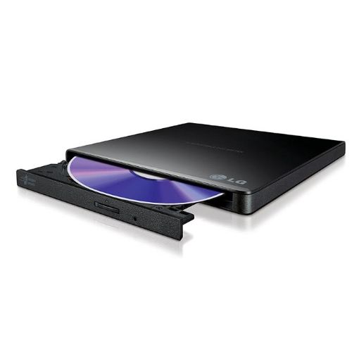 Εικόνα της External USB DVD+/-RW Slim Drive LG Black GP57EB40