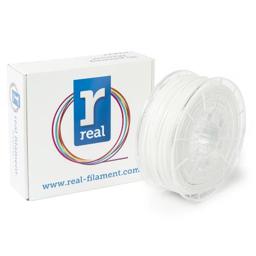 Εικόνα της Real PETG Filament 1.75mm Spool of 0.5Kg White REFPETGSWHITE500MM175