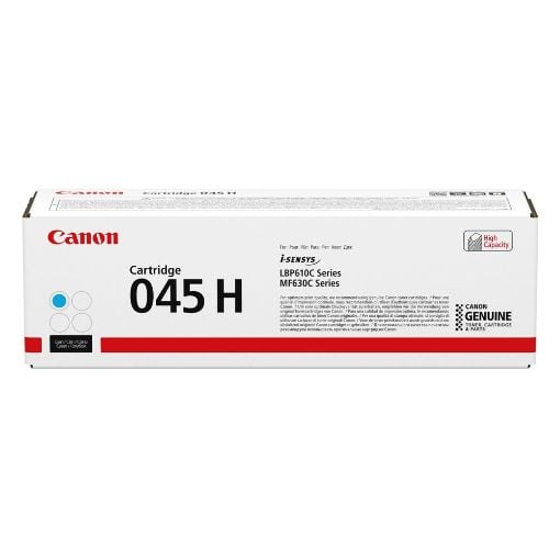 Εικόνα της Toner Canon 045H Cyan HC 1245C002