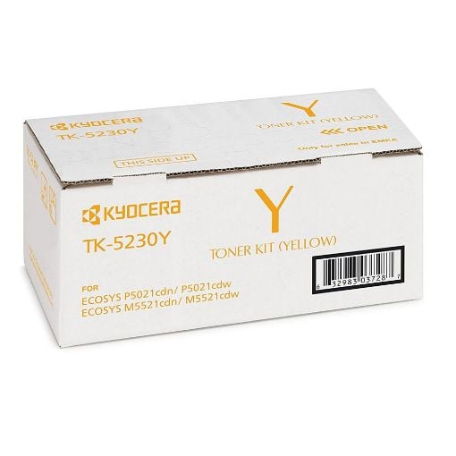Εικόνα της Toner Kyocera / Mita Yellow TK-5230Y 1T02R9ANL0