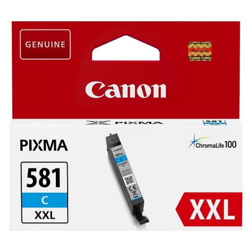 Εικόνα της Μελάνι Canon CLI-581C XXL Cyan 1995C001
