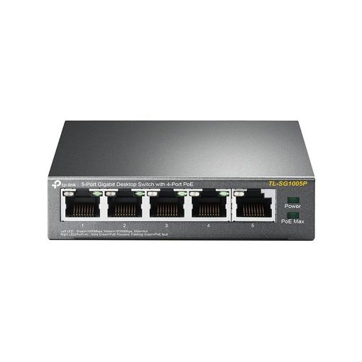 Εικόνα της Switch Tp-Link SG1005P v1 5 Port 10/100/1000Mbps 4-PoE