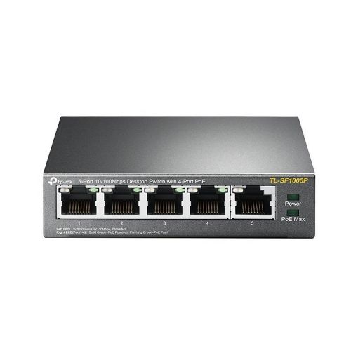 Εικόνα της Switch Tp-Link SF1005P v1 5 Port 10/100Mbps 4-PoE