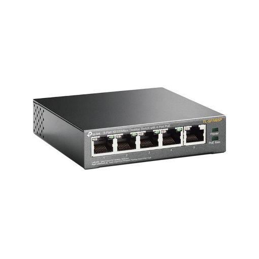 Εικόνα της Switch Tp-Link SF1005P v1 5 Port 10/100Mbps 4-PoE