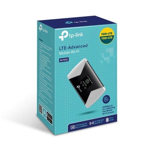 Εικόνα της Router Tp-Link M7450 v1.0 4G LTE Dual Band Advanced Mobile WiFi 300Mbps