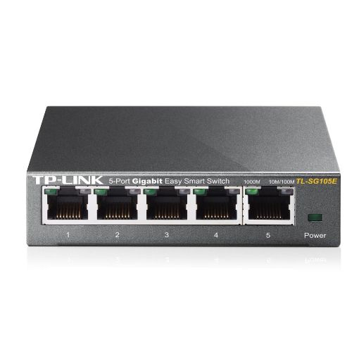 Εικόνα της Switch Tp-Link SG105E v4 5 Port 10/100/1000Mbps