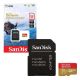 Εικόνα της Κάρτα Μνήμης MicroSDHC V30 A1 Sandisk Extreme 32GB for Action Cams and Drones + SD Adapter SDSQXAF-032G-GN6AA