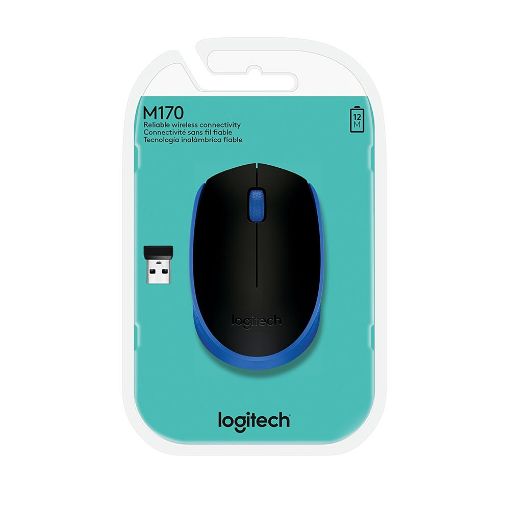 Εικόνα της Ποντίκι Logitech M171 Wireless Blue/Black 910-004640