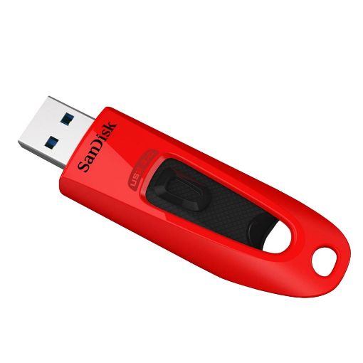 Εικόνα της SanDisk Ultra USB 3.0 64GB Red SDCZ48-064G-U46R