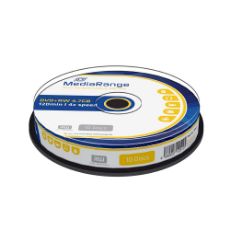 Εικόνα της DVD+RW 4.7GB 120' 4x Rewritable MediaRange Cake Box 10 Τεμ MR451