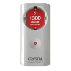 Εικόνα της Μονόπριζο Ασφαλείας Crystal Audio 1300J 70dB White CPW1-1300-70W