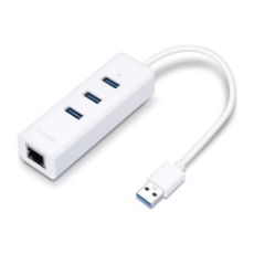 Εικόνα της Adapter Tp-Link UE330 v2 USB 3.0 to 10/100/1000Mbps Ethernet + USB Hub