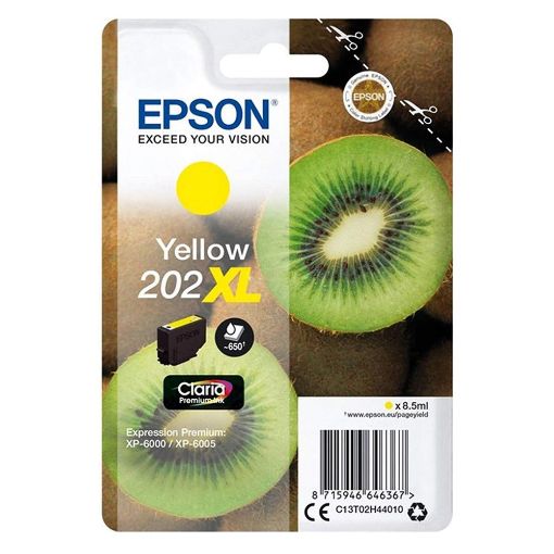 Εικόνα της Μελάνι Epson 202XL Yellow C13T02H44010