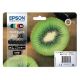 Εικόνα της Πακέτο 5 Μελανιών Epson 202XL Black, Cyan, Magenta, Yellow και Photo Black C13T02G74010