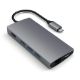 Εικόνα της Satechi Aluminum Multi-Port Adapter 4K Space Gray v2 ST-TCMA2M