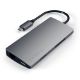 Εικόνα της Satechi Aluminum Multi-Port Adapter 4K Space Gray v2 ST-TCMA2M