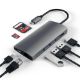 Εικόνα της Satechi Aluminum Multi-Port Adapter 4K Space Gray v2 ST-TCMA2M