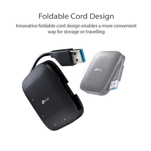 Εικόνα της Portable Usb Hub Tp-Link UH400 v3 USB 3.0 4-Port