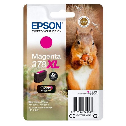 Εικόνα της Μελάνι Epson 378XL Magenta C13T37934010