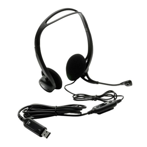 Εικόνα της Headset Logitech PC 960 Black 981-000100