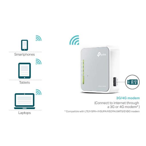 Εικόνα της Portable Router Tp-Link TL-MR3020 v3 3G/4G