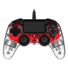 Εικόνα της Controller Nacon Compact Illuminated Wired Red for PS4