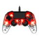 Εικόνα της Controller Nacon Compact Illuminated Wired Red for PS4