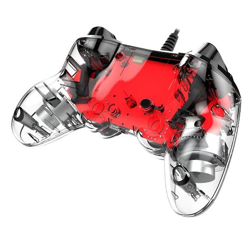 Εικόνα της Controller Nacon Compact Illuminated Wired Red for PS4