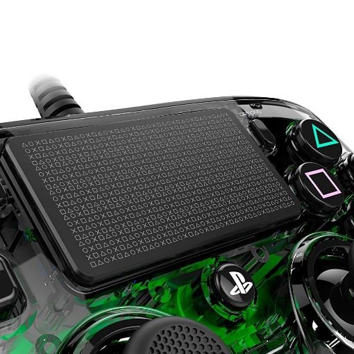 Εικόνα της Wired Controller Nacon Compact Illuminated Crystal Green PS4/PC