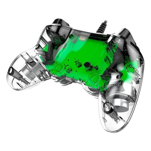 Εικόνα της Wired Controller Nacon Compact Illuminated Crystal Green PS4/PC