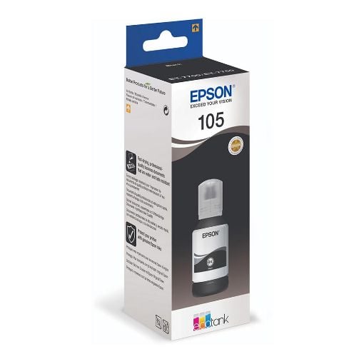 Εικόνα της Μελάνι Epson 105 Black C13T00Q140