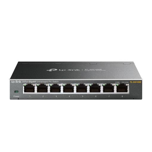 Εικόνα της Switch Tp-Link TL-SG108E v6 8 port 10/100/1000Mbps