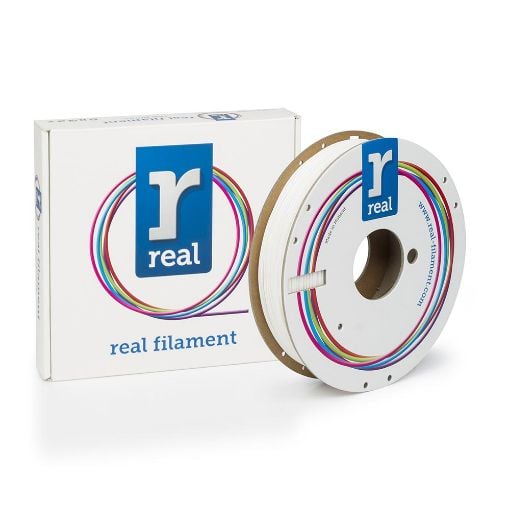 Εικόνα της Real PLA Filament 1.75mm Spool of 0.5Kg White