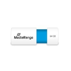 Εικόνα της MediaRange USB 2.0 Flash Drive 64GB Light Blue MR974