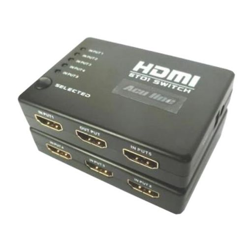 Εικόνα της Switch Aculine 5 Devices to 1 Port HDMI SW-002