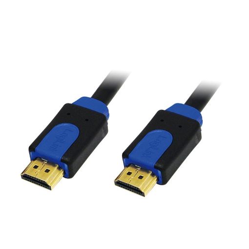 Εικόνα της Καλώδιο Logilink HDMI/HDMI 4K Gold plated 1m CHB1101