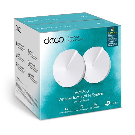 Εικόνα της Access Point Tp-Link Deco M5 v3 AC1300 Whole Home Mesh Wi-Fi System (2-pack)