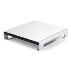 Εικόνα της Satechi iMac Aluminum Monitor Stand Hub Silver ST-AMSHS