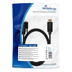 Εικόνα της Καλώδιο MediaRange DVI-D to DisplayPort M/M 2m Black MRCS199