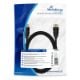 Εικόνα της Καλώδιο MediaRange HDMI High Speed with Ethernet, Gold-Plated, 10.2 Gbit/s data transfer rate, 2m, Black MRCS210