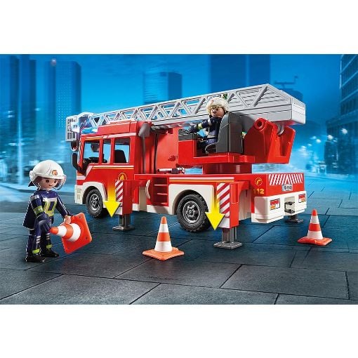 Εικόνα της Playmobil City Action - Όχημα Πυροσβεστικής με Σκάλα και Καλάθι Διάσωσης 9463